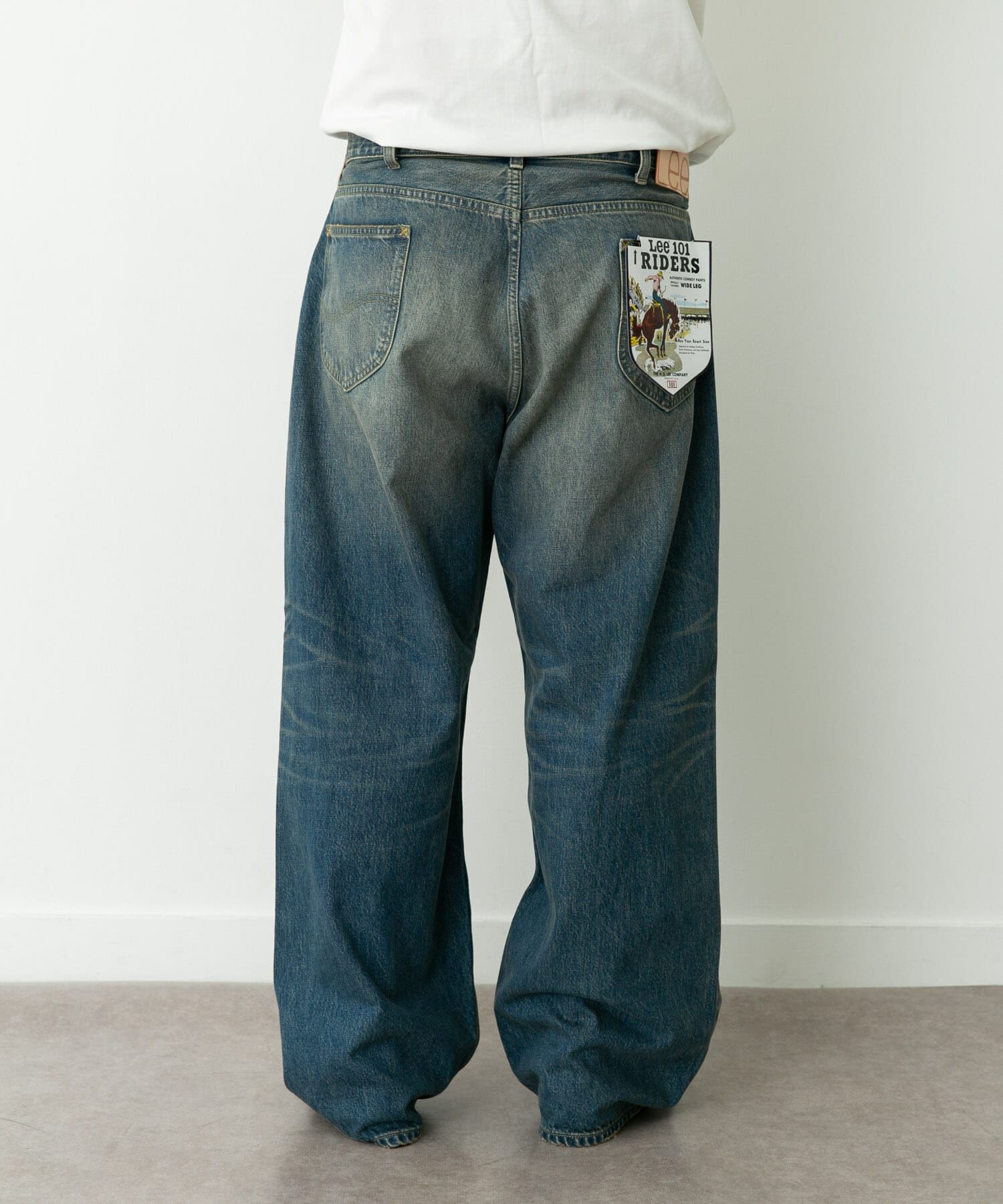 Sonny Label 「Lee　RIDERS 101 WIDE REG」|デニム|