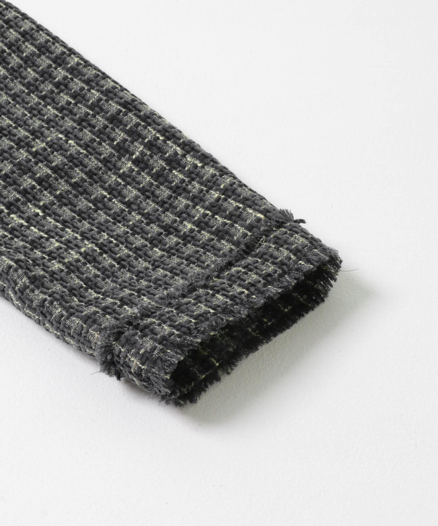 URBAN RESEARCH ROSSO「F by ROSSO　ベロアツイードジャケット」|ノーカラーコート|