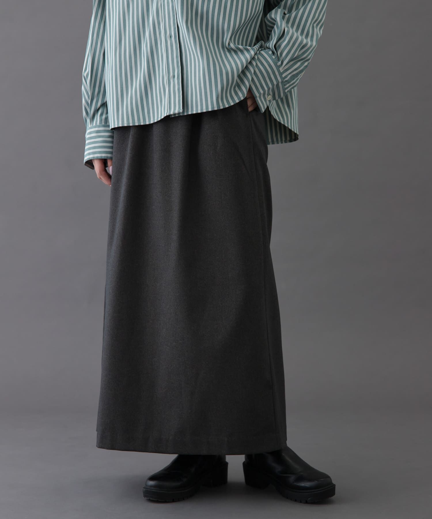 URBAN RESEARCH DOORS「FORK&SPOON　ラナテックイージースカート」|スカート|
