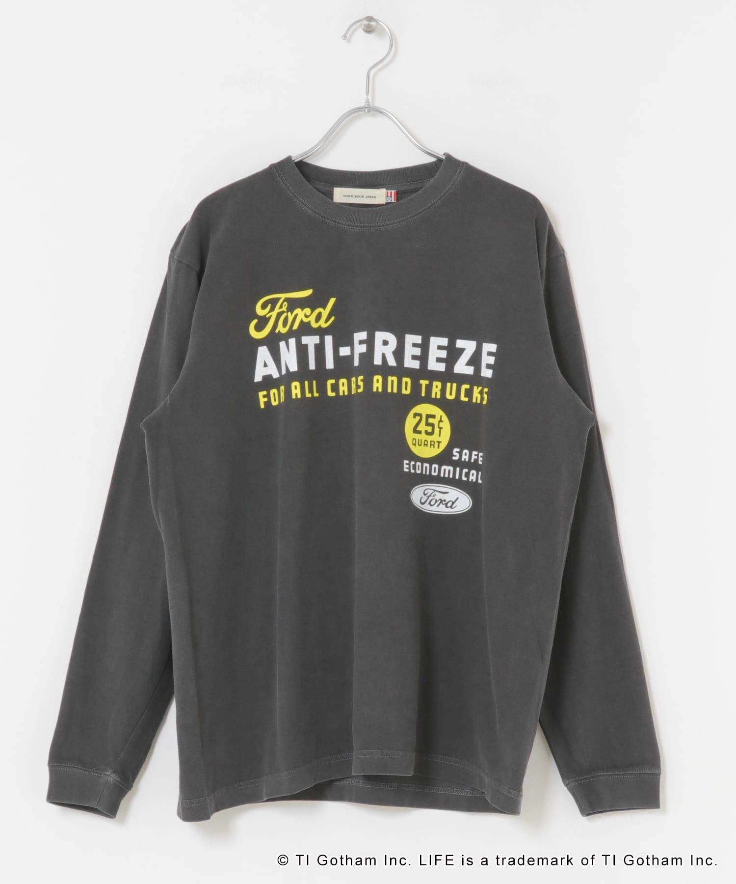 Sonny Label 「GOOD ROCK SPEED　FORD LONGSLEEVE T-SHIRTS」|Tシャツ・カットソー|チャコールグレー