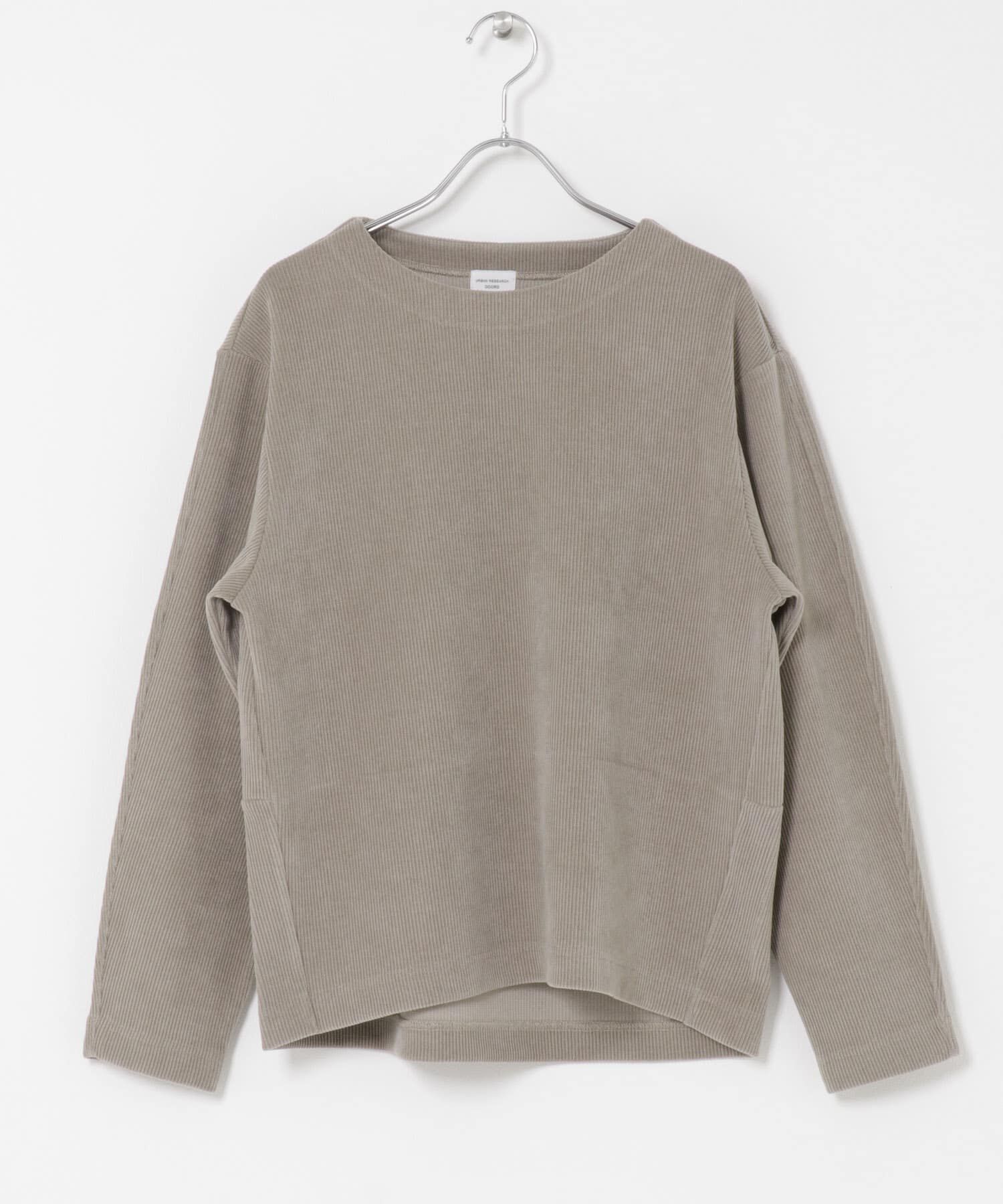 URBAN RESEARCH DOORS「Wフェイスモールコクーンプルオーバー」|Tシャツ・カットソー|ベージュ系その他