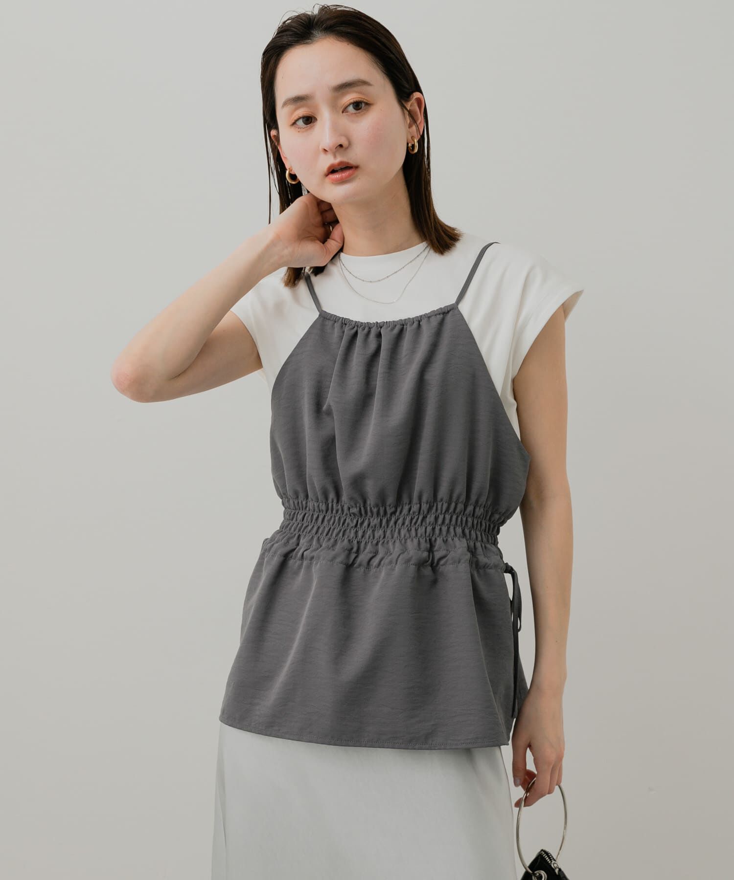 SENSE OF PLACE by URBAN RESEARCH「ホルターネックキャミトップ」|キャミソール|