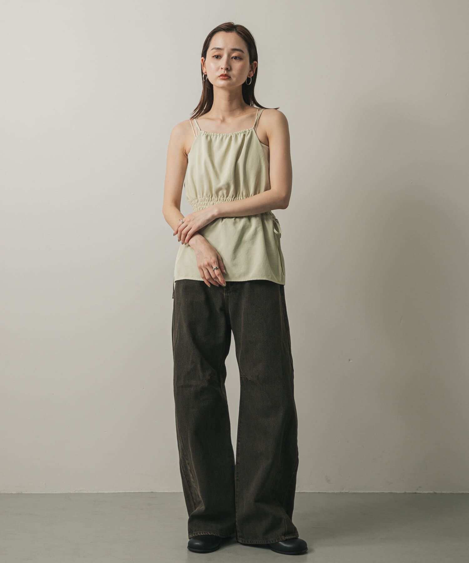 SENSE OF PLACE by URBAN RESEARCH「ホルターネックキャミトップ」|キャミソール|