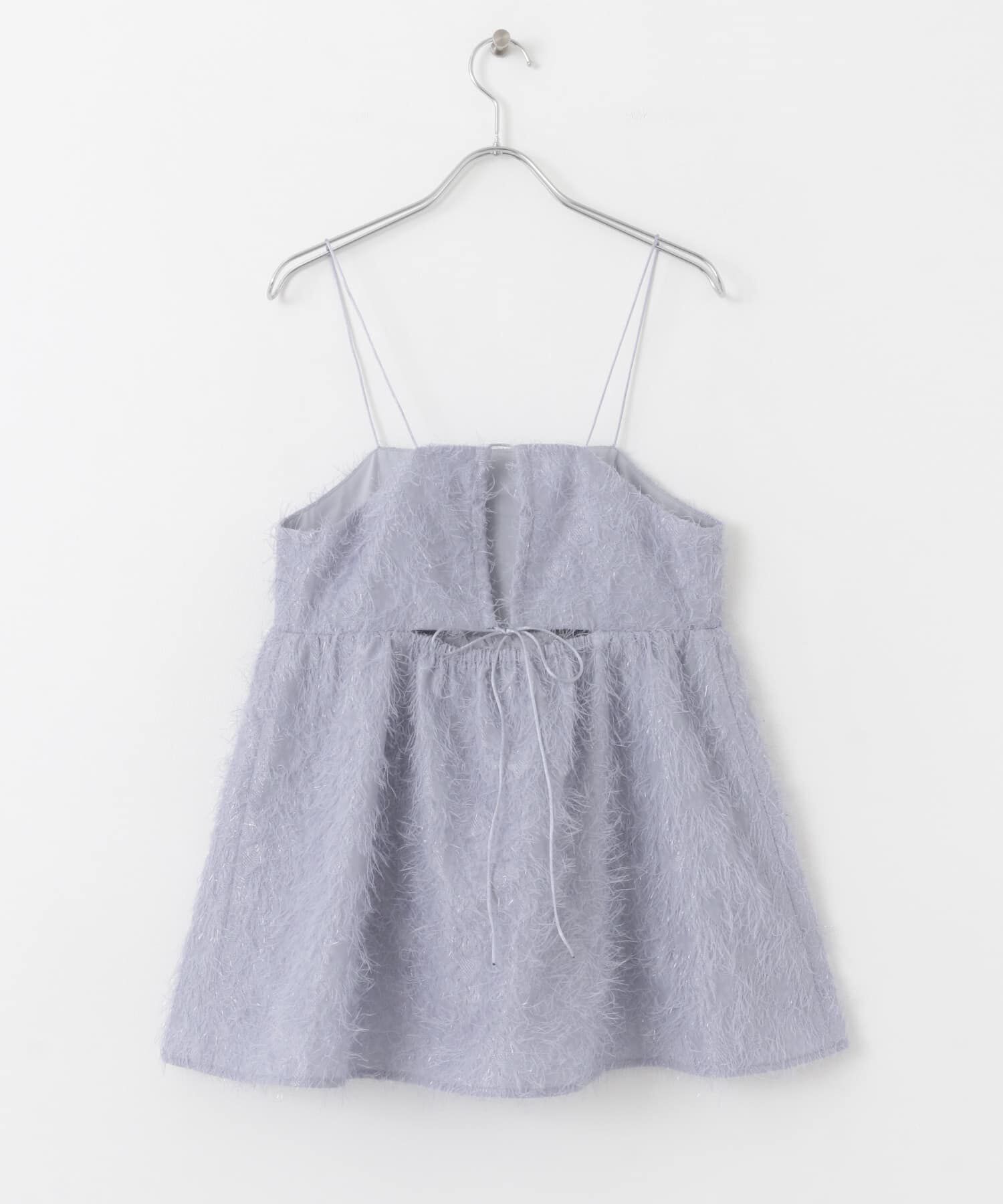 SENSE OF PLACE by URBAN RESEARCH「ジャガードフリンジキャミソールトップ」|キャミソール|