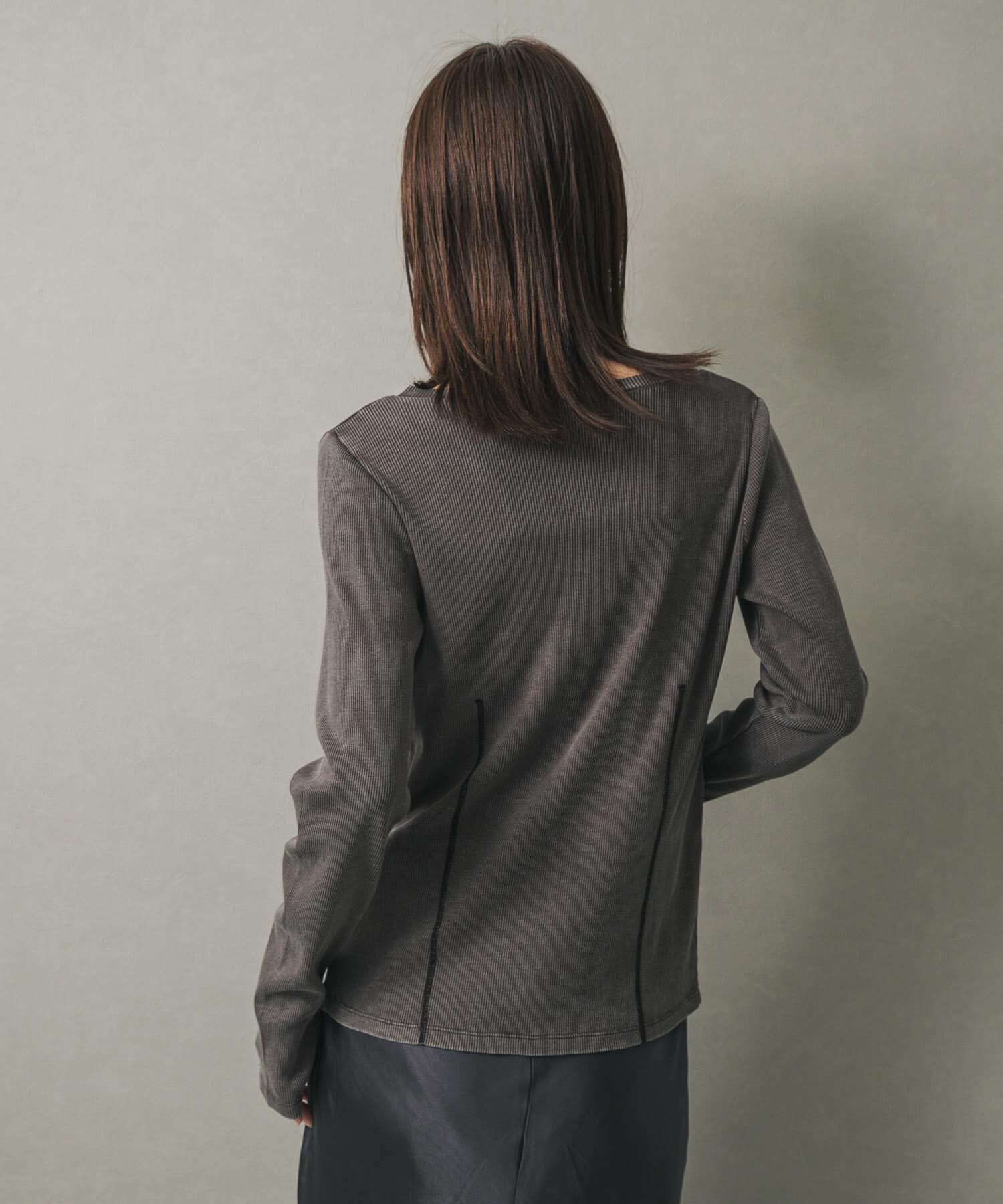 SENSE OF PLACE by URBAN RESEARCH「フロントボタンリブトップ」|Tシャツ・カットソー|