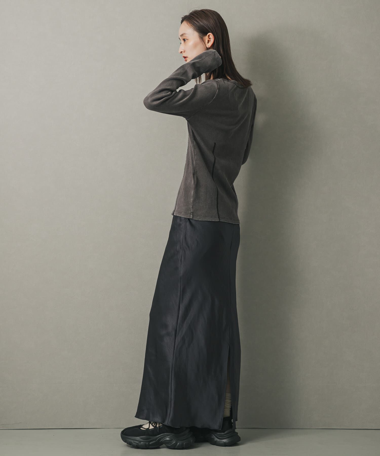 SENSE OF PLACE by URBAN RESEARCH「フロントボタンリブトップ」|Tシャツ・カットソー|