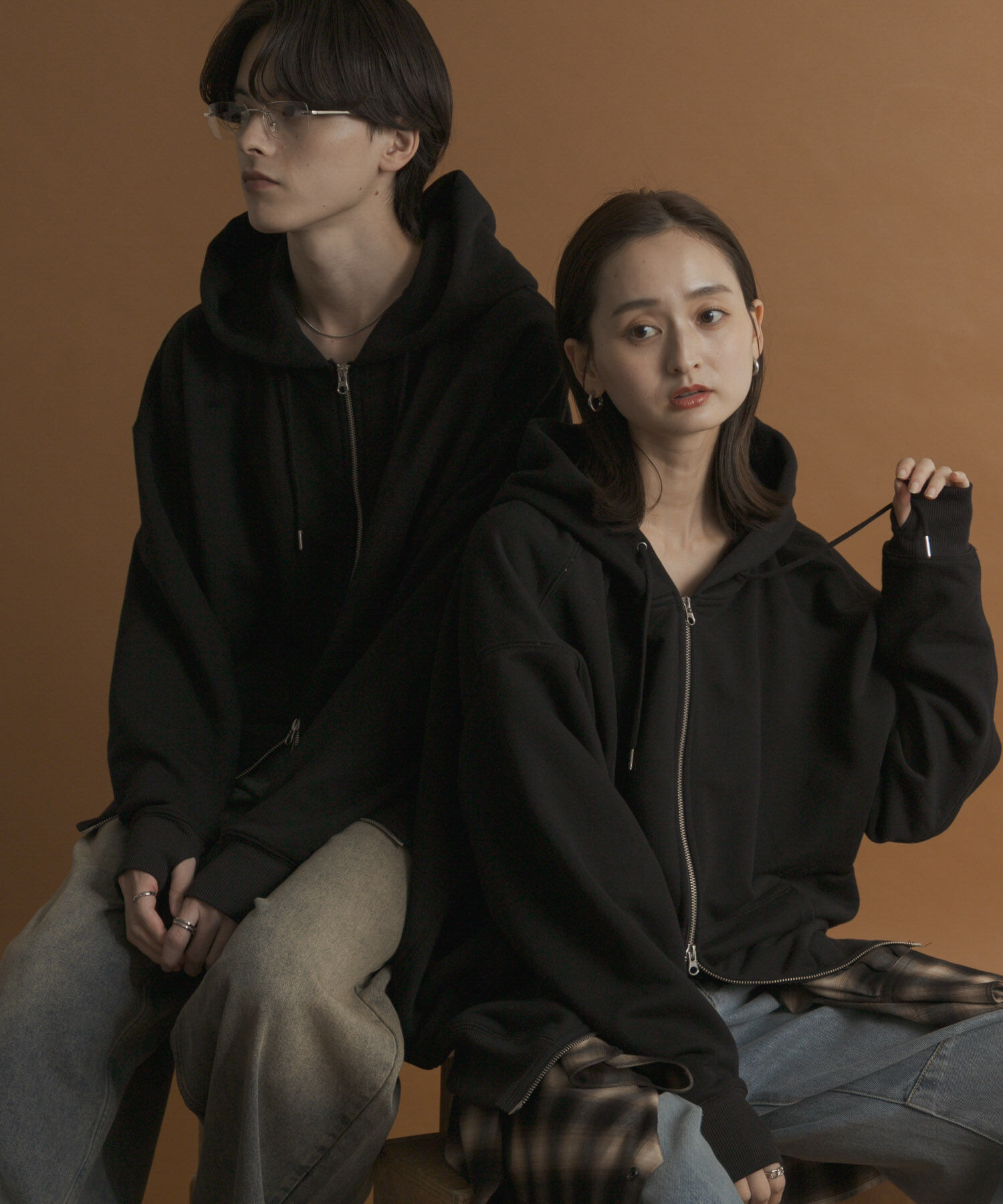 SENSE OF PLACE by URBAN RESEARCH「『ユニセックス』Wジップパーカー」|パーカー|