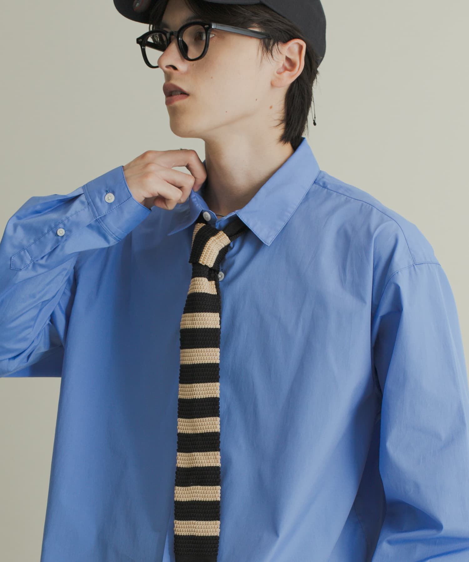 SENSE OF PLACE by URBAN RESEARCH「ボーダーニットタイ」|ネクタイ・蝶ネクタイ|