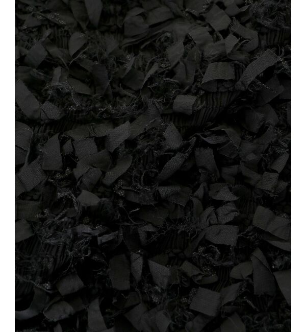  「《手洗い可能》リボンフリンジニットベスト」|ベスト・ジレ|