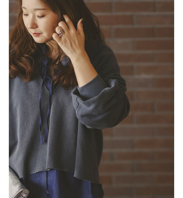  「ヴィンテージ裏毛ショートプルオーバー」|Tシャツ・カットソー|