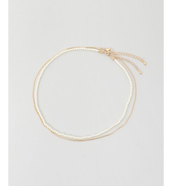 MAJESTICLEGON「アソートパールネックレス」|ネックレス|