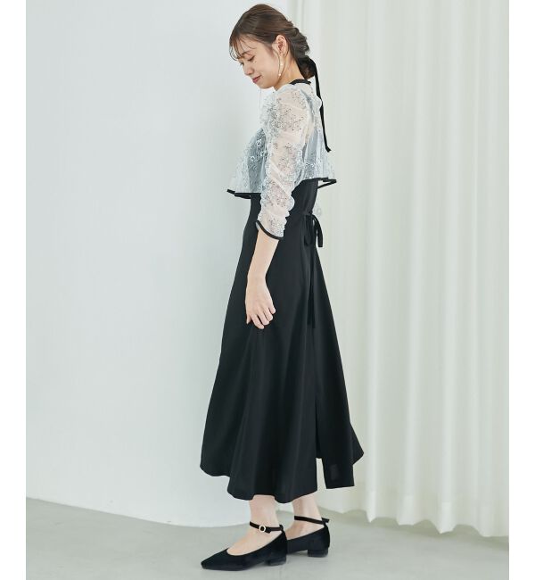 MAJESTICLEGON「レースボレロ2WAYキャミドレス」|ワンピース|