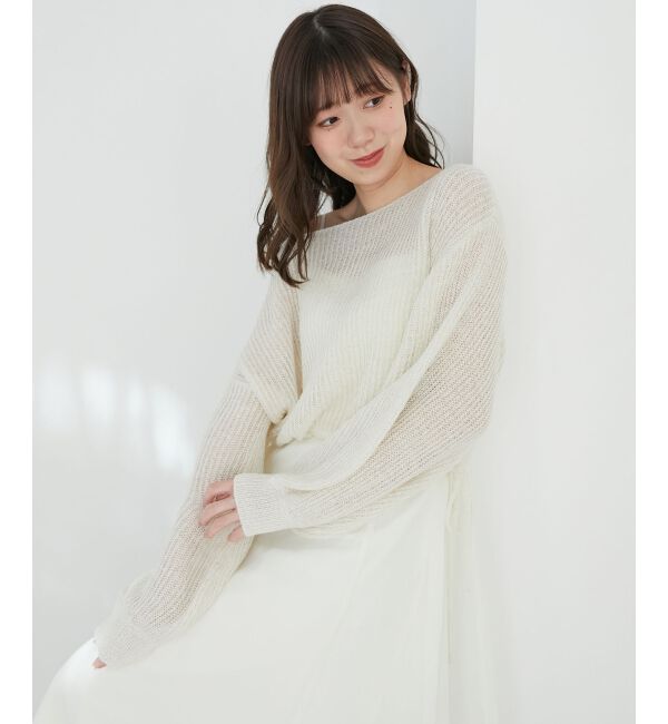 MAJESTICLEGON「シアーレディキャミワンピ」|ワンピース|