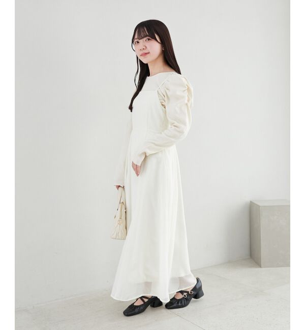 MAJESTICLEGON「シアーレディキャミワンピ」|ワンピース|