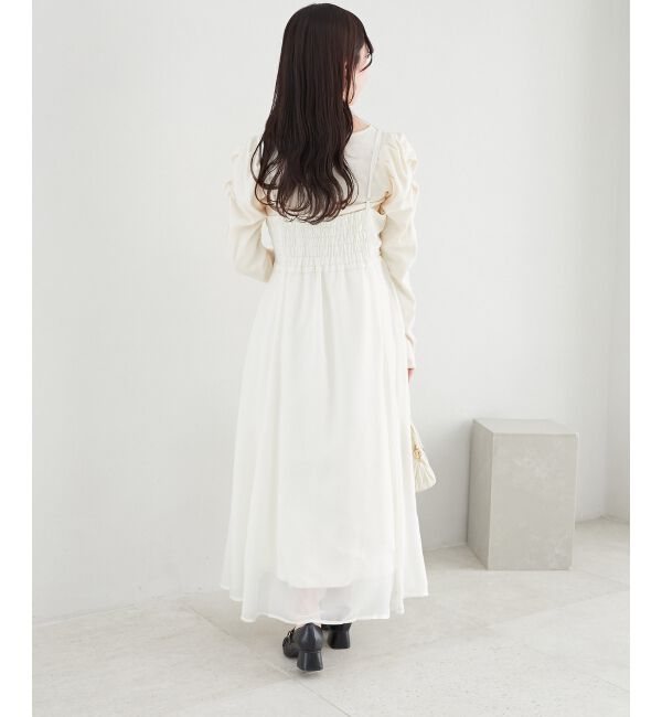 MAJESTICLEGON「シアーレディキャミワンピ」|ワンピース|