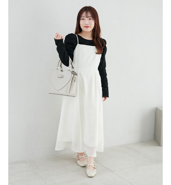 MAJESTICLEGON「シアーレディキャミワンピ」|ワンピース|