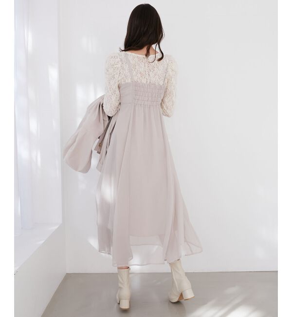 MAJESTICLEGON「シアーレディキャミワンピ」|ワンピース|