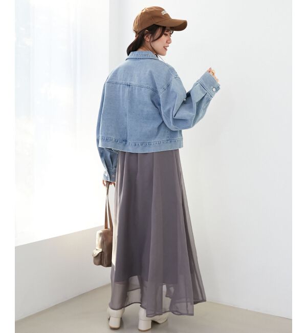 MAJESTICLEGON「シアーレディキャミワンピ」|ワンピース|