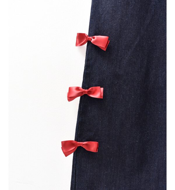  「ハローキティ サイドリボンデニム」|デニム|