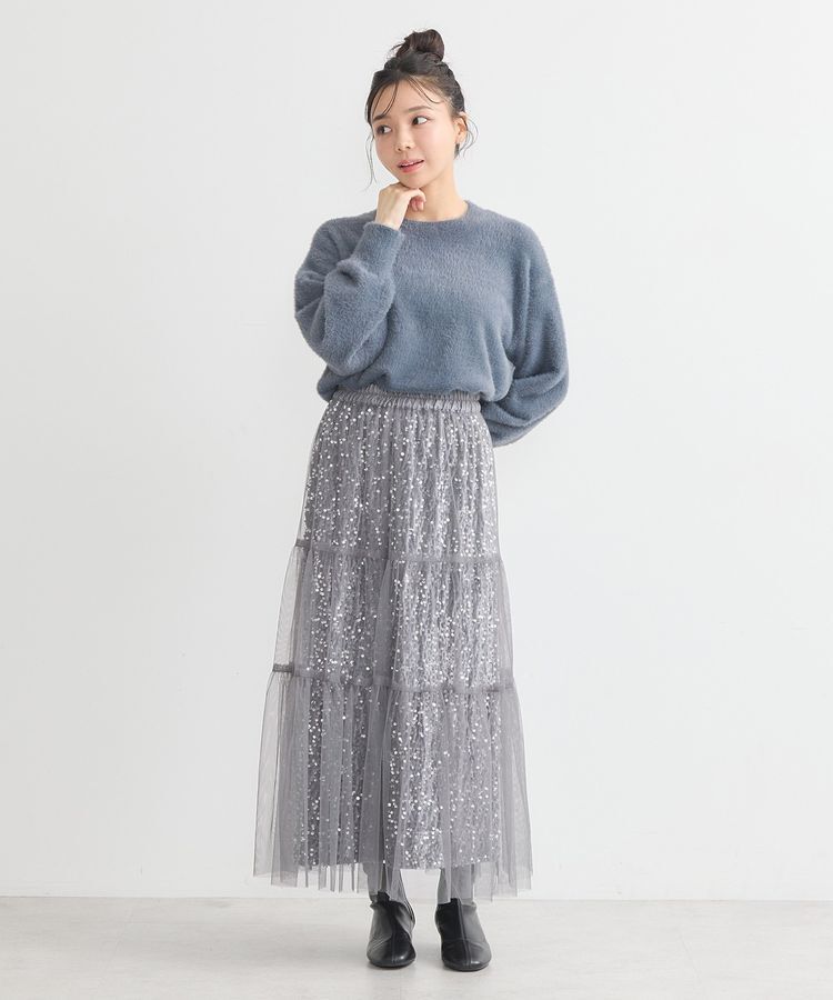 earth music&ecology「マルチウェイスパンコールスカート」|スカート|