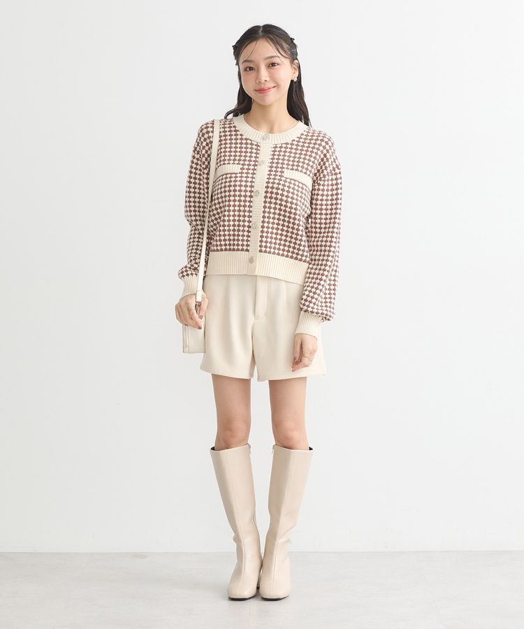 earth music&ecology「ジャガードニットプルオーバー」|ニット・セーター|