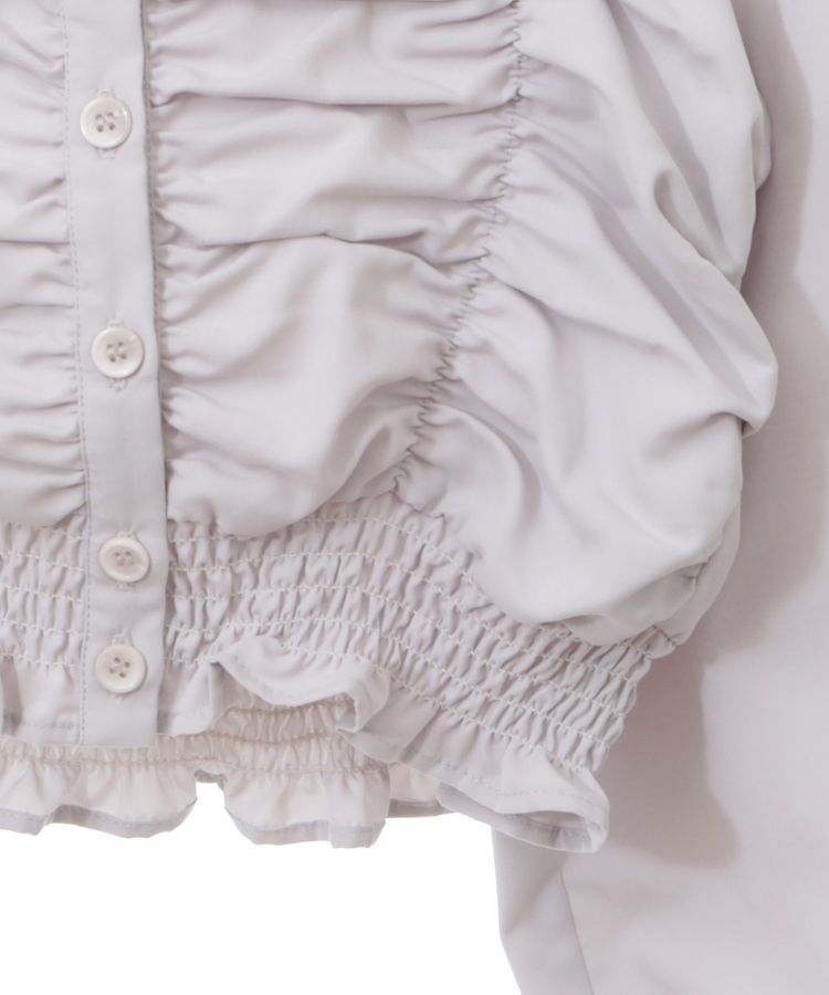 earth music&ecology「ピーチシャーリングブラウス」|シャツ・ブラウス|