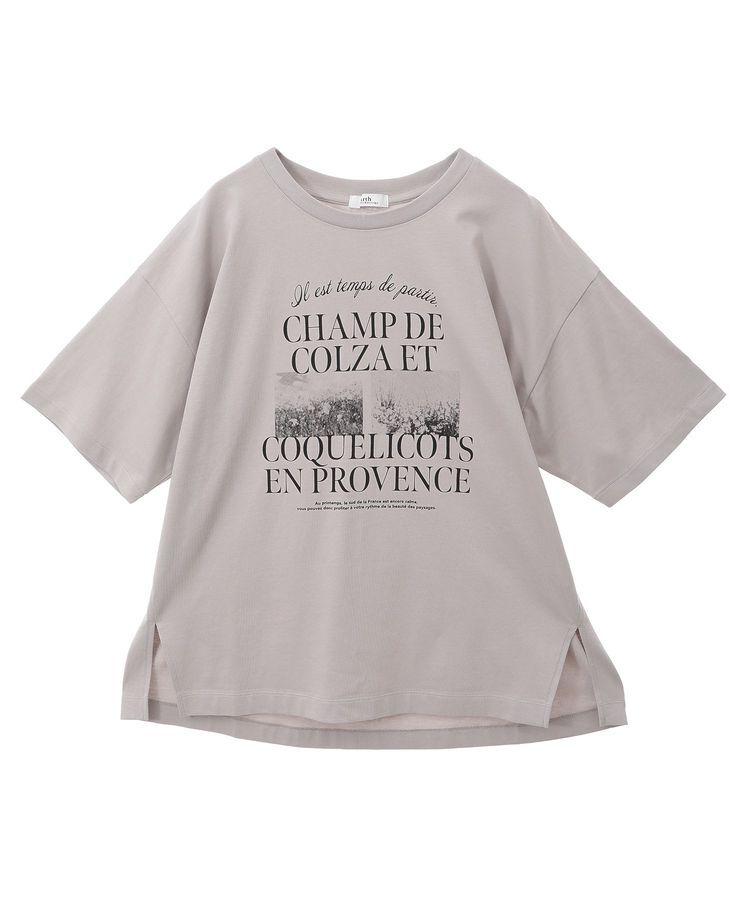 earth music&ecology「PhotoスリットT」|Tシャツ・カットソー|