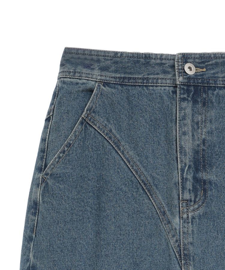 earth music&ecology「エスカルゴマーメイドデニムスカート」|フレア|