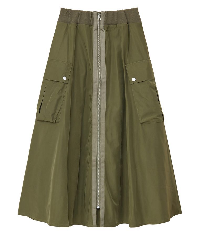 Green Parks「・SUGAR SPOON ミリタリーフレアスカート」|スカート|