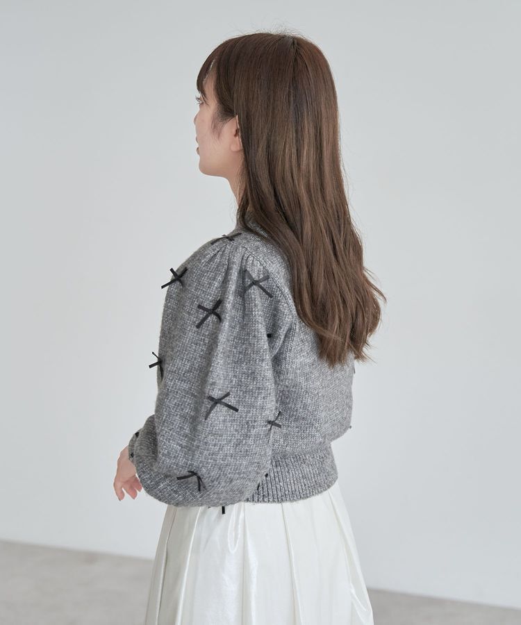 Green Parks「・ANDSEARCH メニーリボンニットプルオーバー」|ニット・セーター|