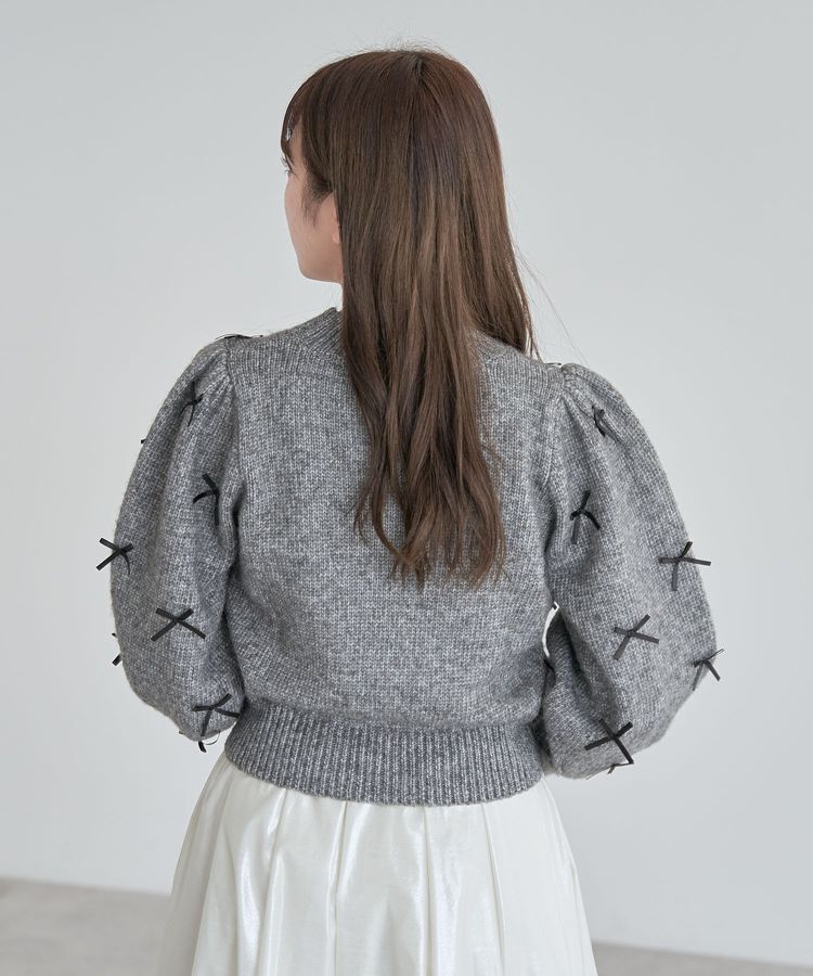 Green Parks「・ANDSEARCH メニーリボンニットプルオーバー」|ニット・セーター|