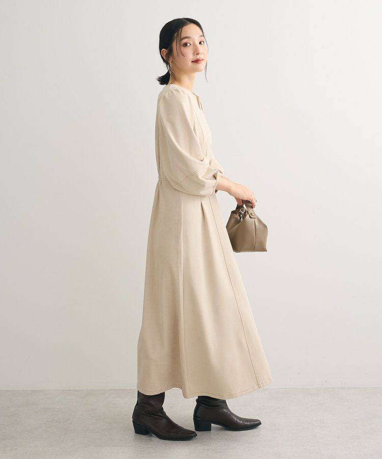 Green Parks「・ELENCARE DUE スエードポンチタックワンピ」|ワンピース|
