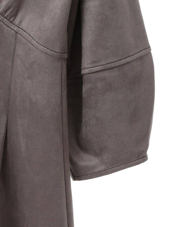 Green Parks「・ELENCARE DUE スエードポンチタックワンピ」|ワンピース|