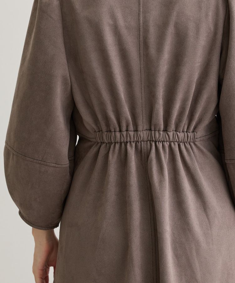 Green Parks「・ELENCARE DUE スエードポンチタックワンピ」|ワンピース|