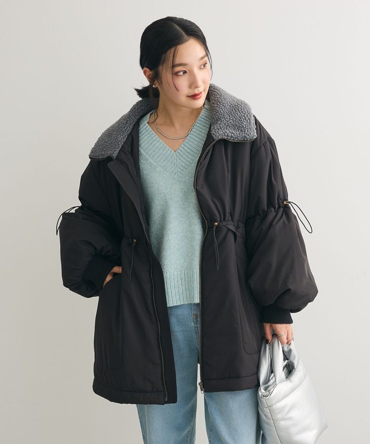 Green Parks「ラメVネックコンパクトニットプルオーバー」|ニット・セーター|