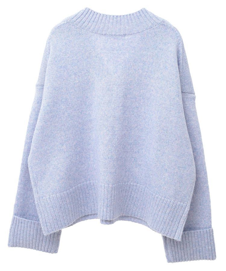 Green Parks「ラメVネックコンパクトニットプルオーバー」|ニット・セーター|