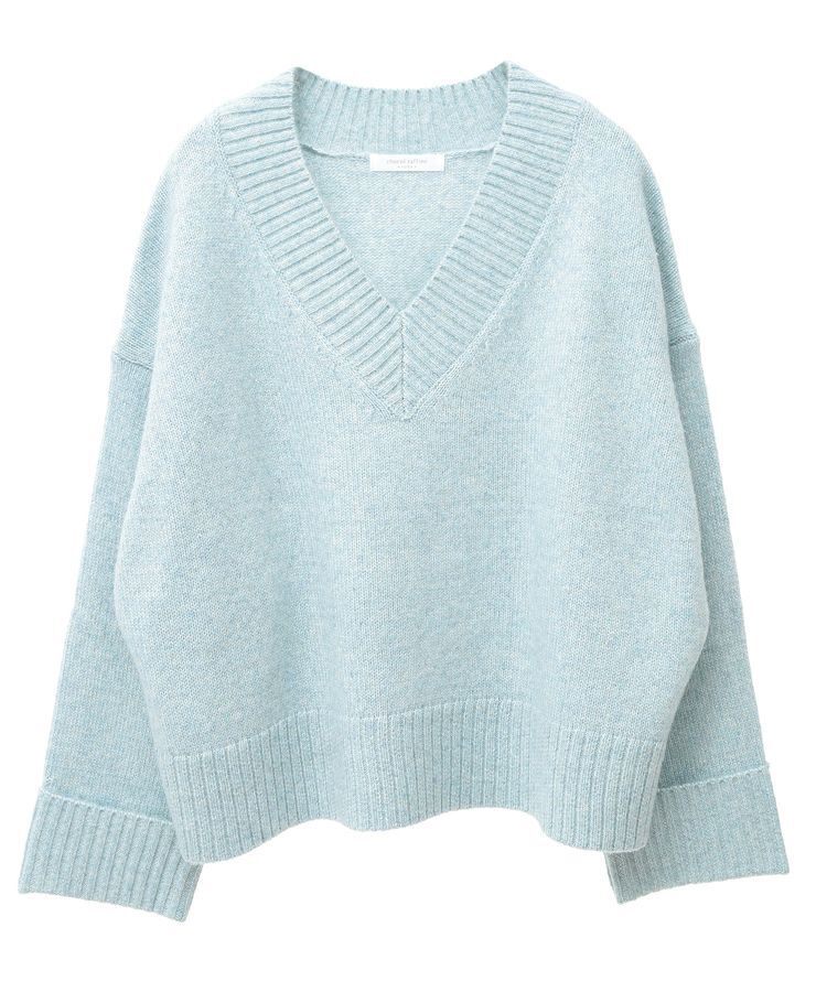 Green Parks「ラメVネックコンパクトニットプルオーバー」|ニット・セーター|