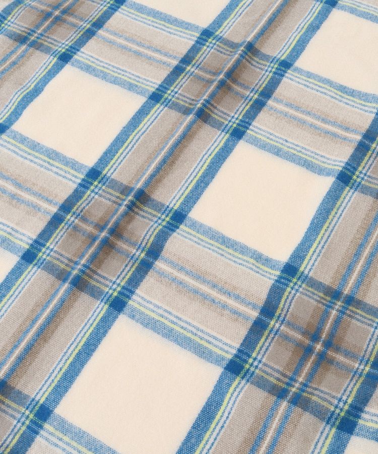 Green Parks「カシミヤライクチェックストール」|ストール|