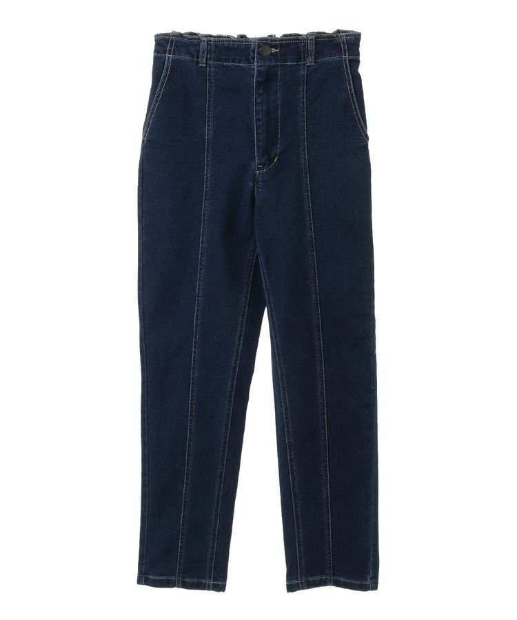 Green Parks「GUMストレッチパネル切り替えデニムパンツ」|デニム|