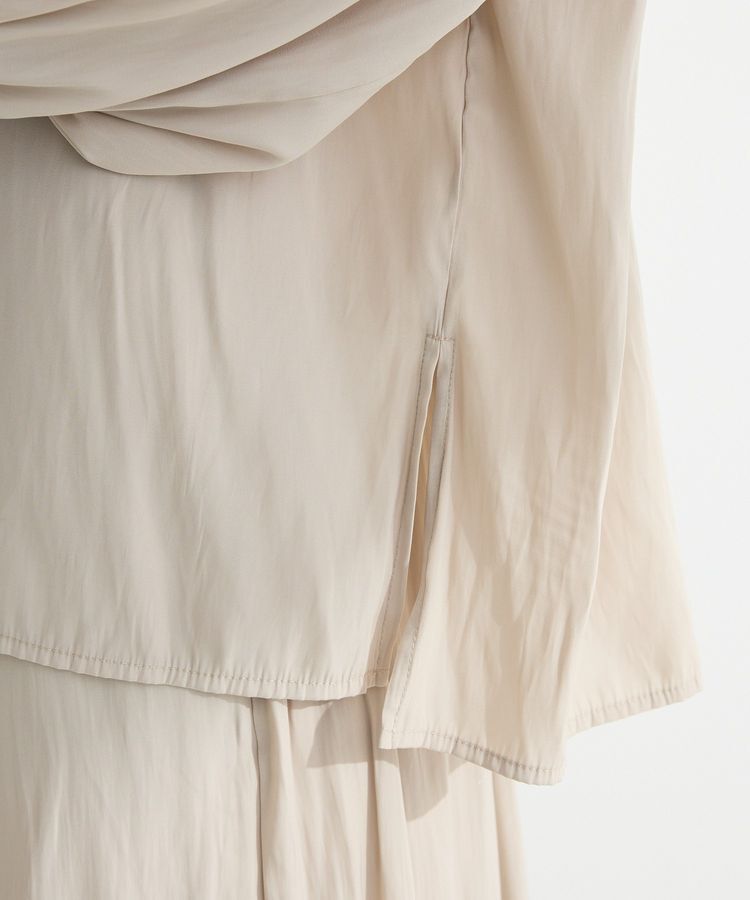 Green Parks「サラフレブラウス(無地)」|シャツ・ブラウス|