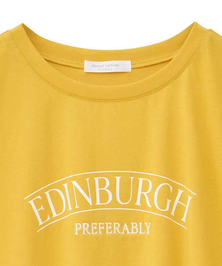 Green Parks「袖メッシュドッキングロゴプルオーバー」|Tシャツ・カットソー|