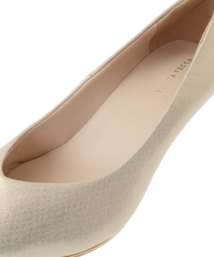 YECCA VECCA「メタルラインパンプス」|パンプス|