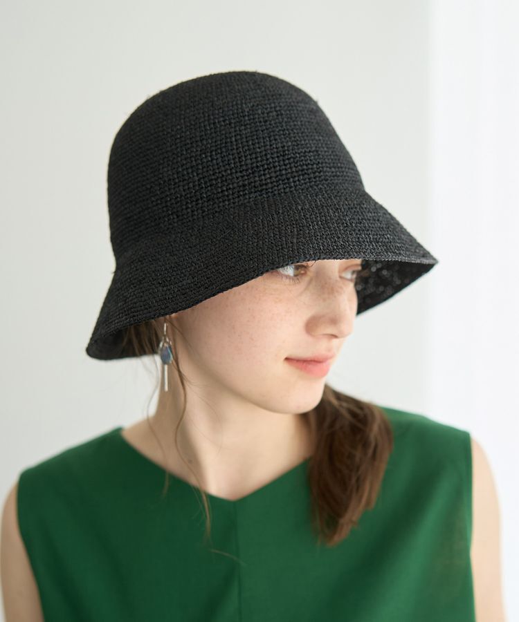 YECCA VECCA「【CONTROL FREAK】ラフィアバケットハット」|その他|