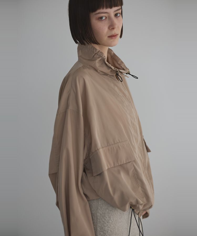 GARAGE OF GOOD CLOTHING「タフタドロストブルゾン」|ブルゾン・スタジャン|Beige