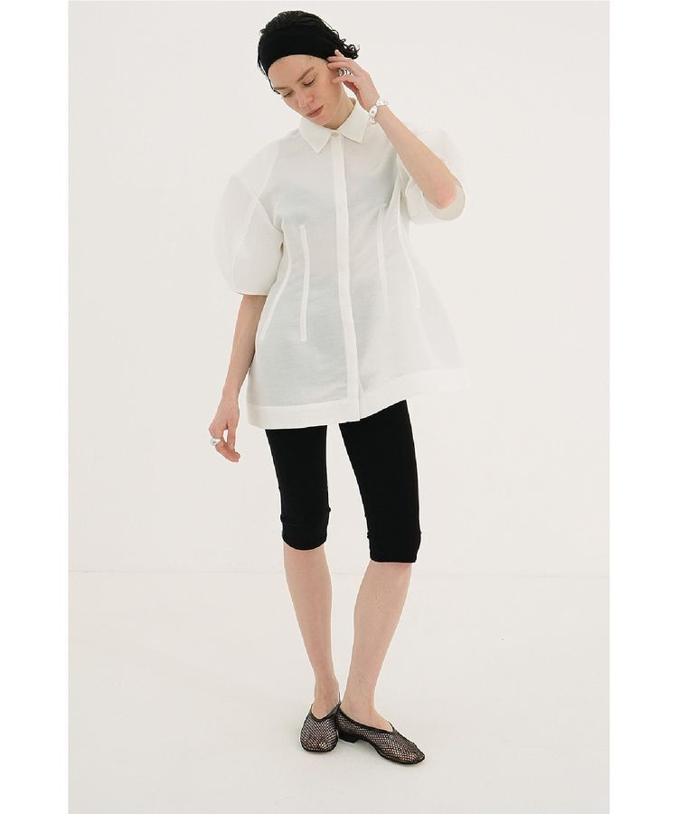 GARAGE OF GOOD CLOTHING「【CLANE】 mesh oblique toe flat」|パンプス|