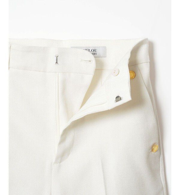 LOULOU WILLOUGHBY「【LOULOU WILLOUGHBY】ブライトリネンワイドパンツ」|その他|