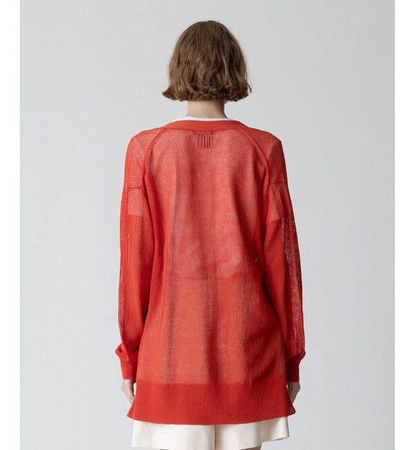 allureville「シアーカノコV カーディガン」|カーディガン|