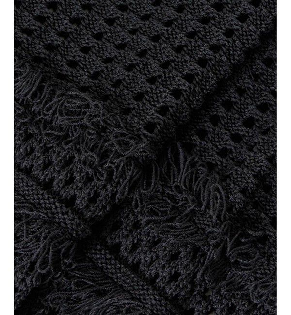 LOULOU WILLOUGHBY「【LOULOU WILLOUGHBY】フリンジクロッシェジレ」|ベスト・ジレ|