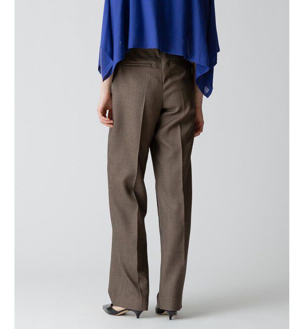 allureville「メランジミニヘリンボンテーパード」|チノ|