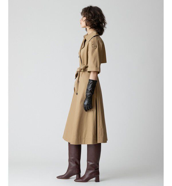 allureville「ハーフスリーブトレンチ」|トレンチコート|